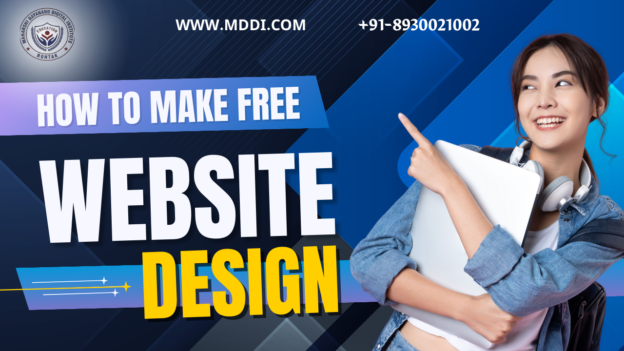 Best Website Designing Course training institute in Rohtak 